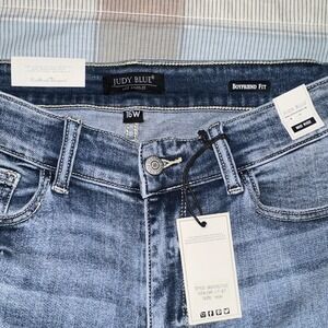 Judy Blue Women's Boyfriend Fit Mid Rise Light Wash Stretch Jeans Plus 16W NWT